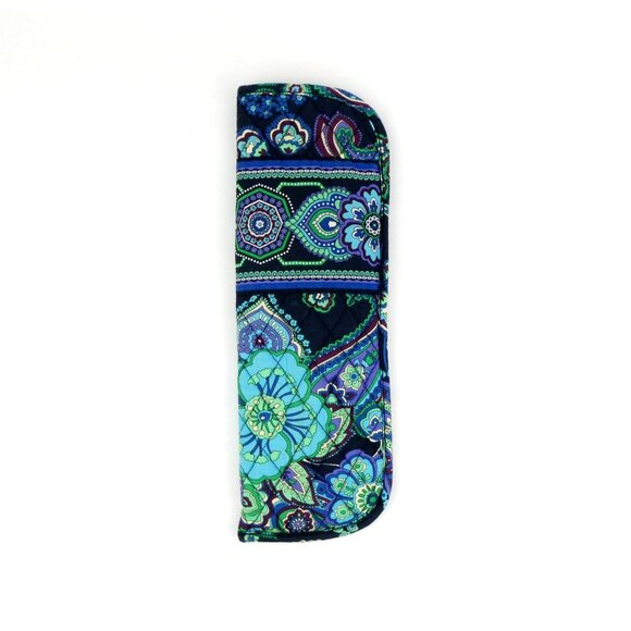 Vera Bradley Rhythm & Blues Curling Iron Case - Picture 1 of 9